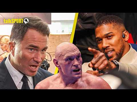 "NOT WILDER" Eddie Hearn REVEALS New Info On Anthony Joshua Two-fight Deal That Includes Tyson Fury